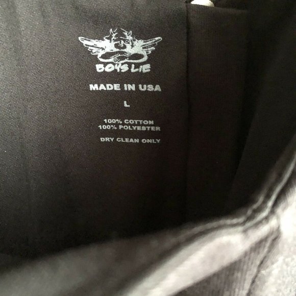 Boys Lie Boys Lie Corset Top Black Strapless Blogger L NWOT $125 - Picture 9 of 9